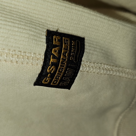 🤍💛G-Star Raw Men's Cream Hoodie - Picture 14 of 14